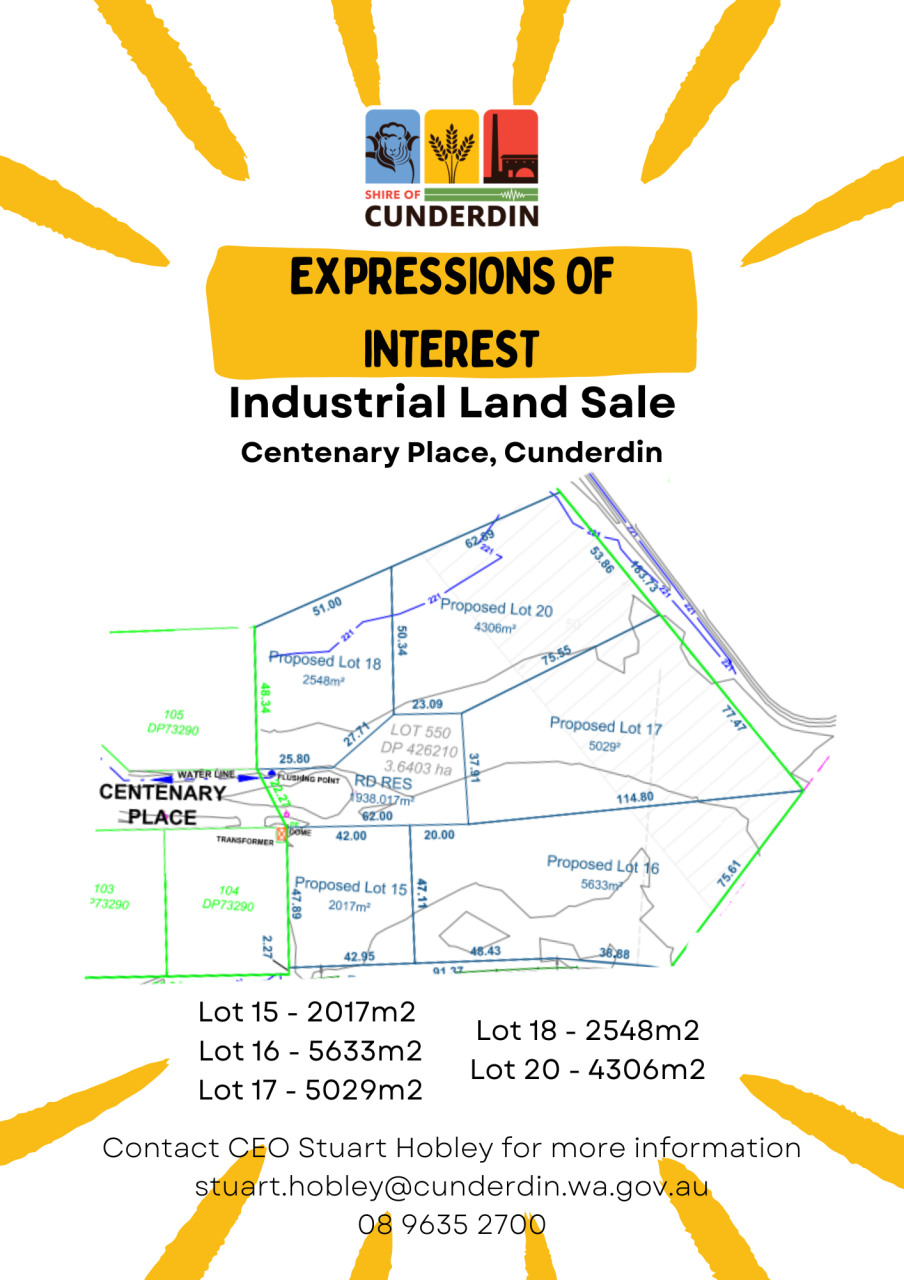 Expressions of Interest - Industrial Land Sale