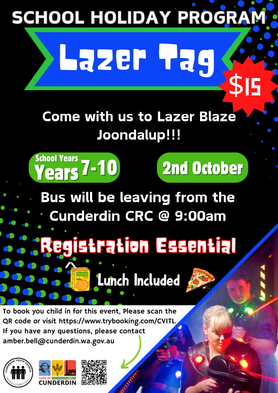 School Holiday Activity - Laser Tag